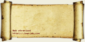 Jovana Ljubišić vizit kartica